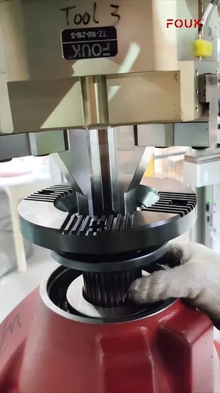 Long Stroke 3-Jaw Gripper Non-Hollow High Torque for Heavy Duty Machining
